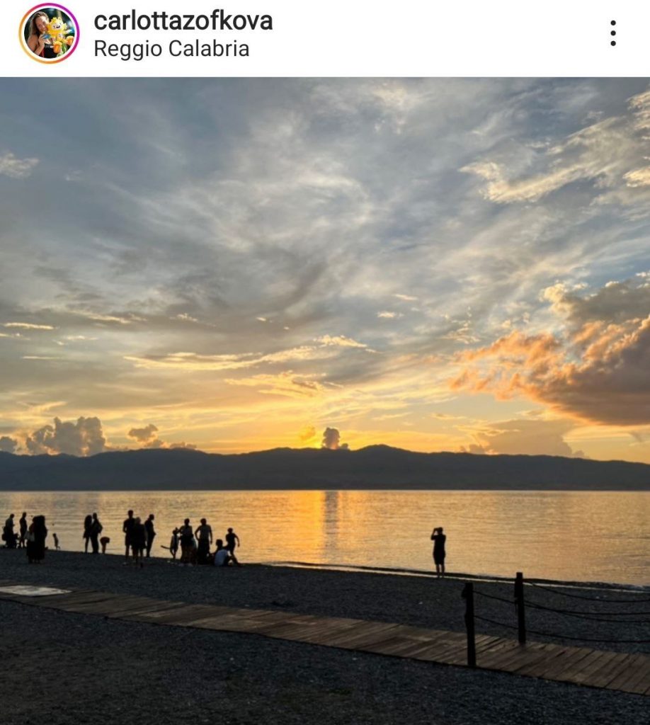 Carlotta Zofkova a Reggio Calabria