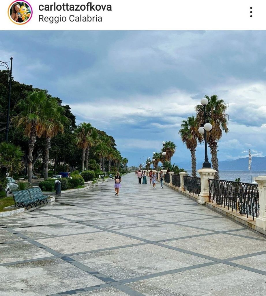 Carlotta Zofkova a Reggio Calabria