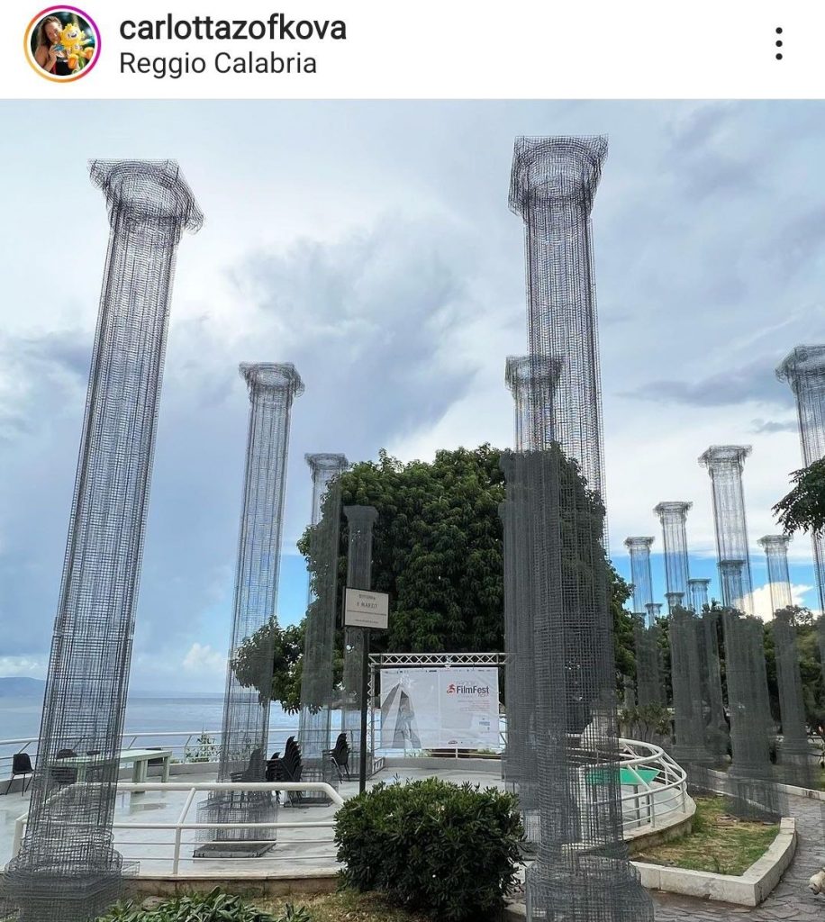 Carlotta Zofkova a Reggio Calabria