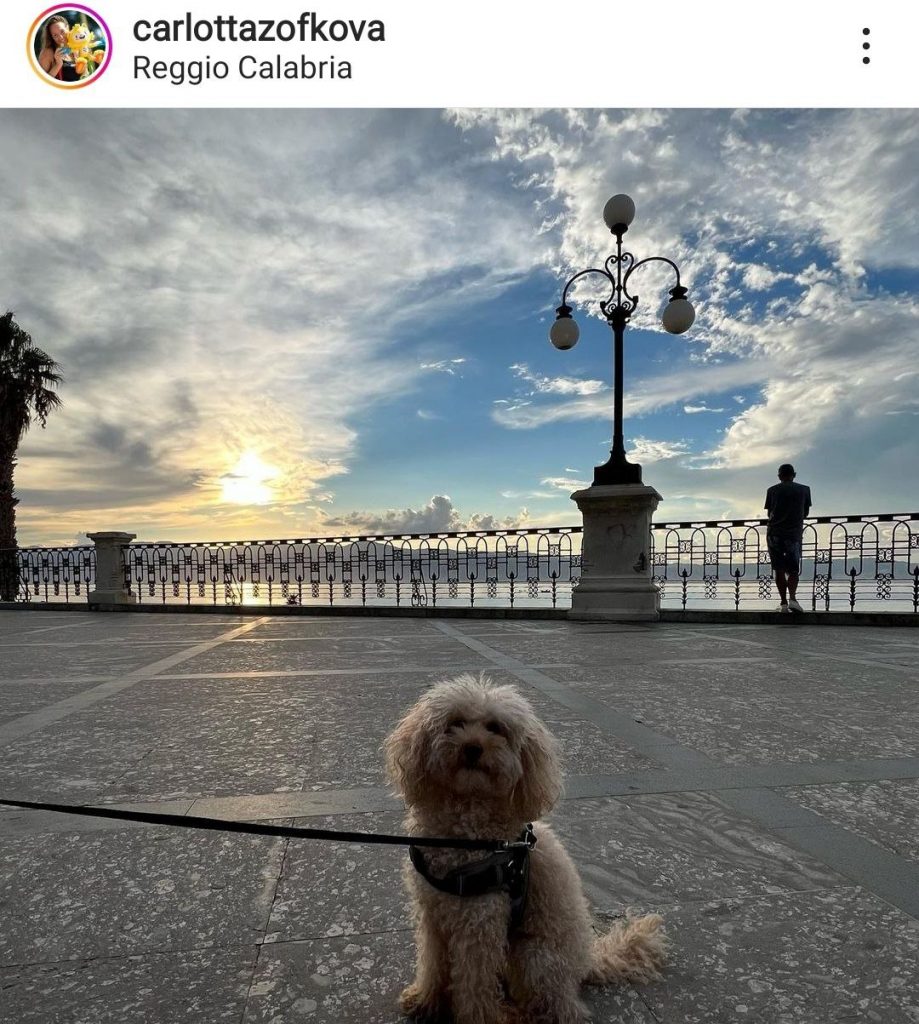 Carlotta Zofkova a Reggio Calabria