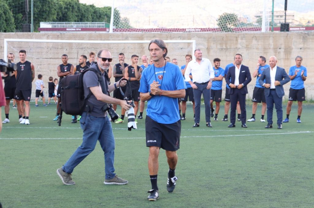 Inzaghi Incontro tifosi Reggina Sant'Agata