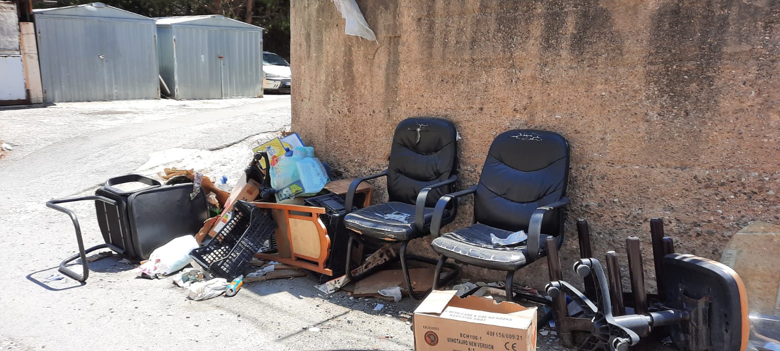 Messina discarica rifiuti zona Sud