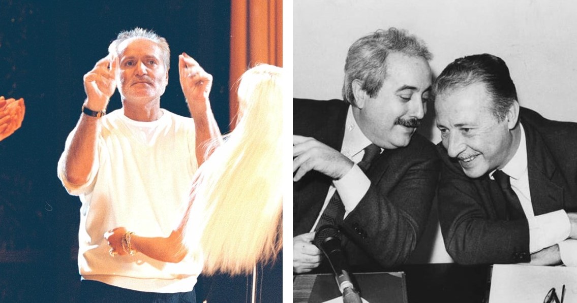 gianni versace falcone e borsellino