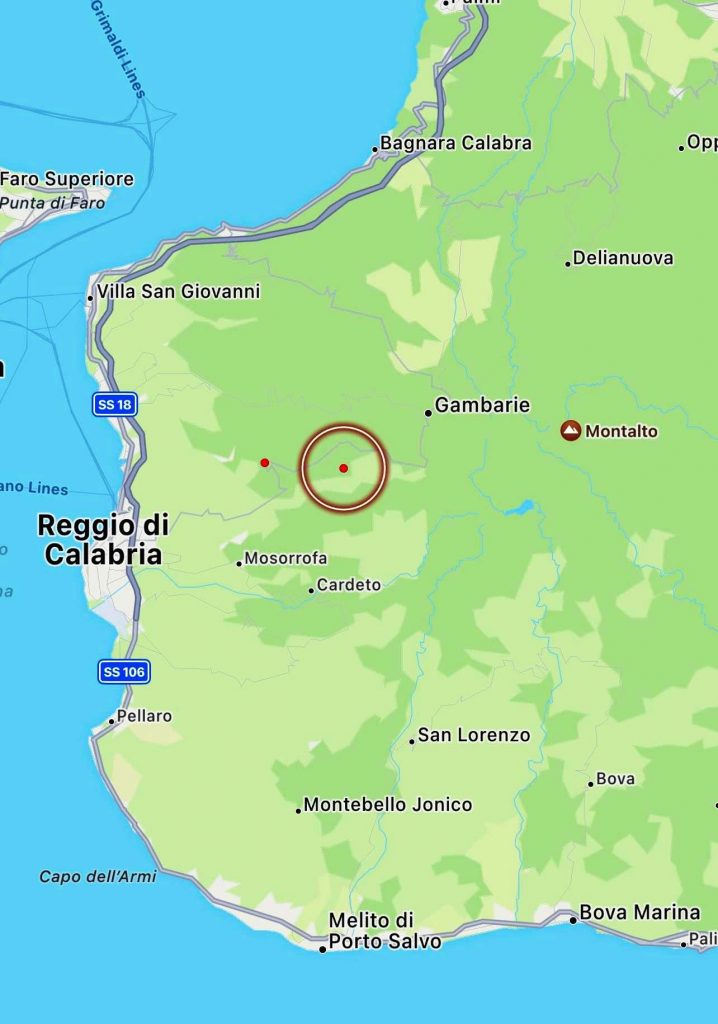 terremoto reggio calabria