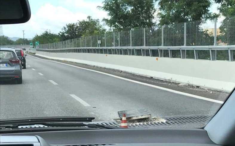 traffico autostrada gallico polizia stradale anas