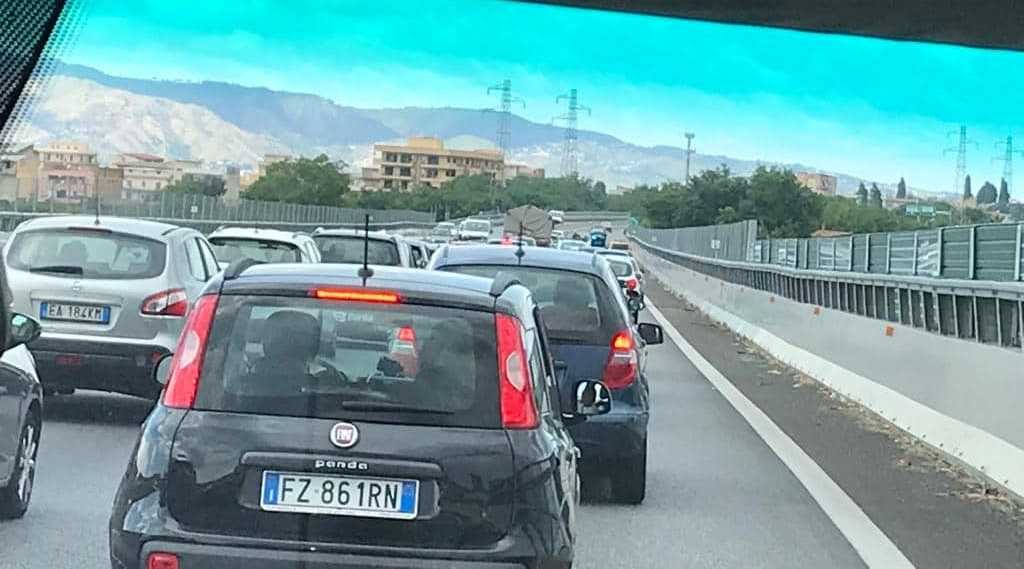 traffico autostrada gallico polizia stradale anas