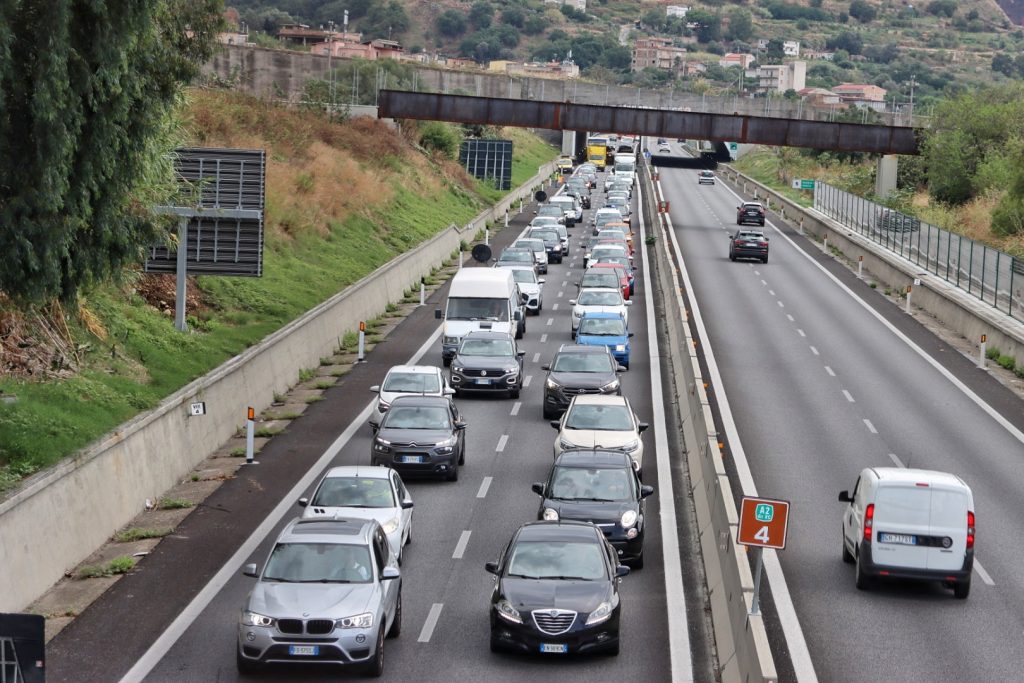 traffico autostrada gallico polizia stradale anas