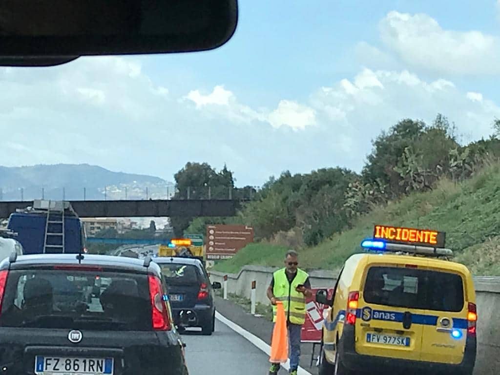 traffico autostrada gallico polizia stradale anas