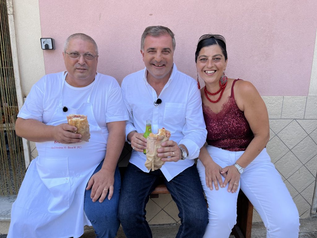 Bruno e Maria Petrulli con Andrea Radic