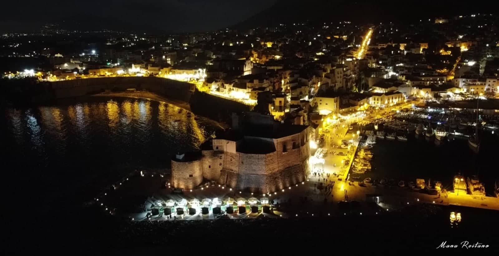 Ciavuri e Sapuri notte e aerea Castellammare del Golfo