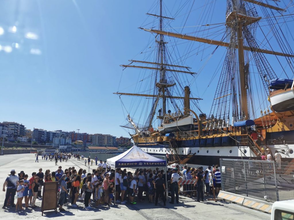 Equipaggio Amerigo Vespucci al MArRC (2)