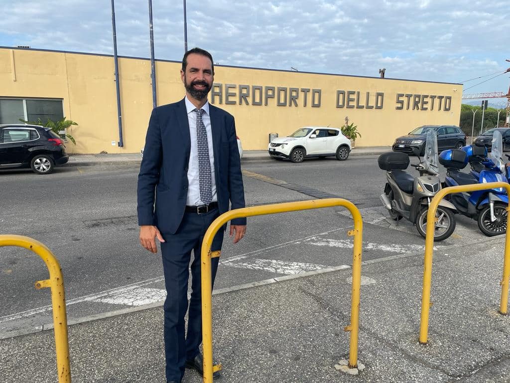 Federico Basile Sindaco Messina Aeroporto dello Stretto