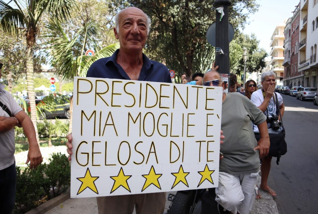 Giuseppe Conte a Reggio Calabria