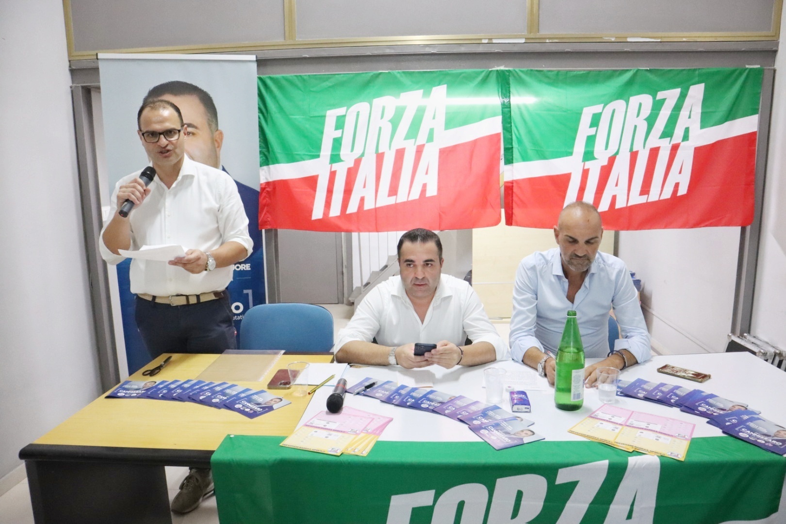 Inaugurazione sede forza italia villa san giovann