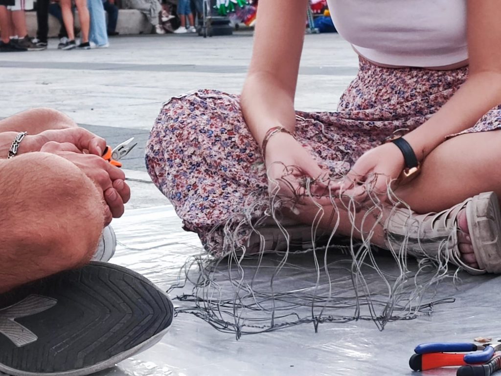 Iniziativa L'Arte per il creato Piazza Duomo (2)