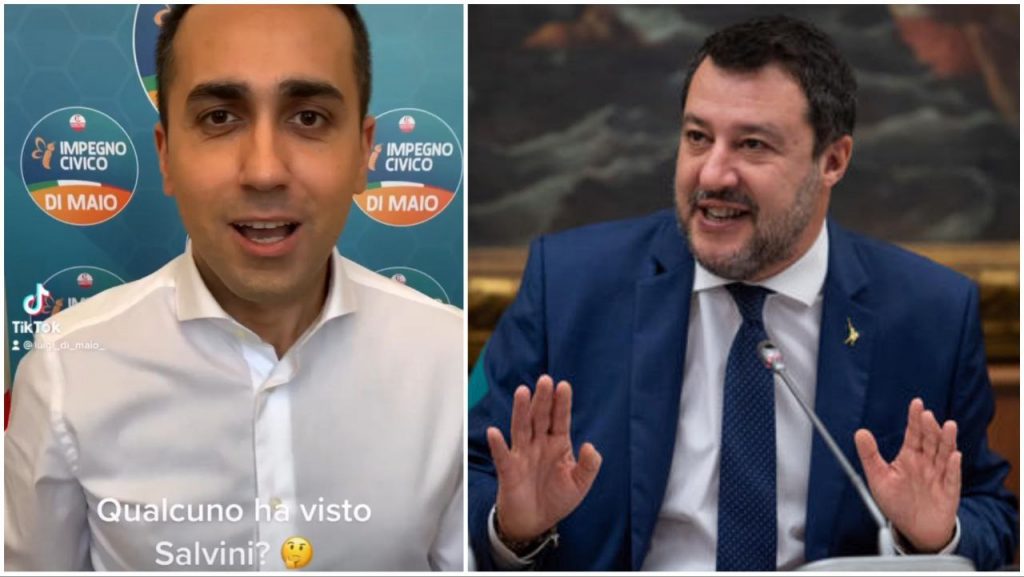 Luigi Di Maio toc toc Matteo Salvini