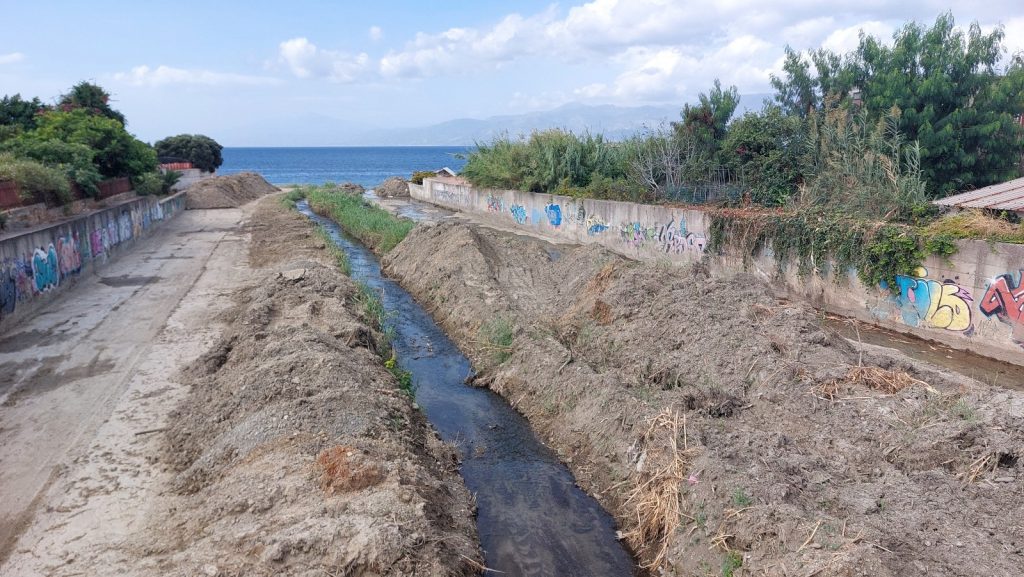 Pulizia torrente Annunziata