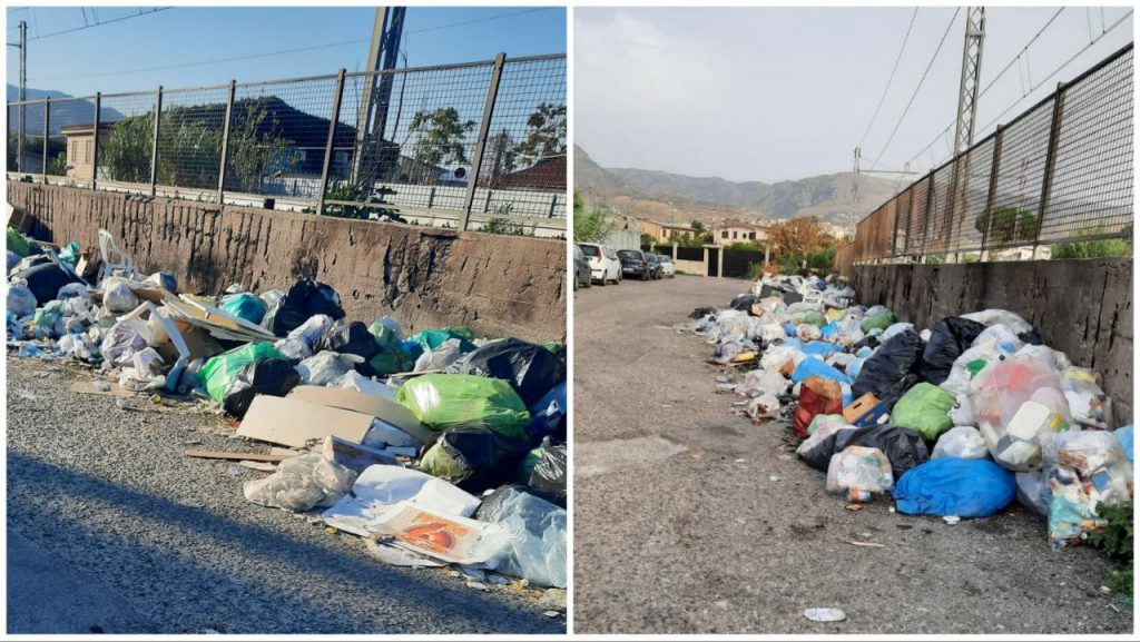 Reggio Calabria spazzatura strada spiaggia aeroporto