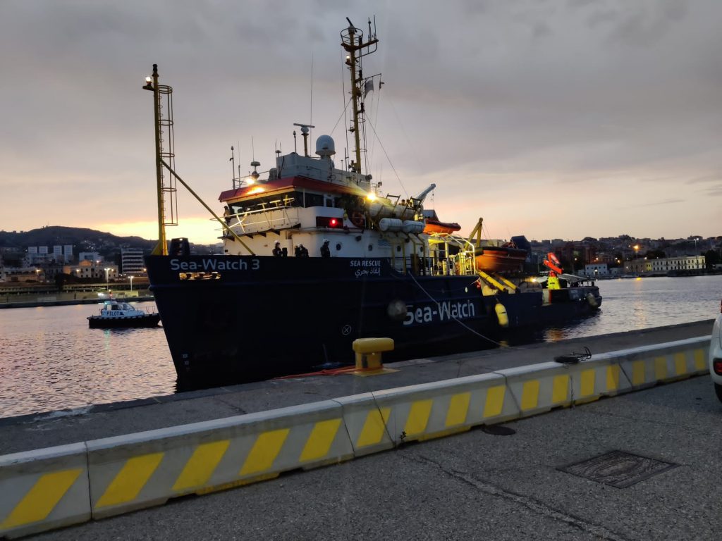 Sea-Watch sbarco migranti