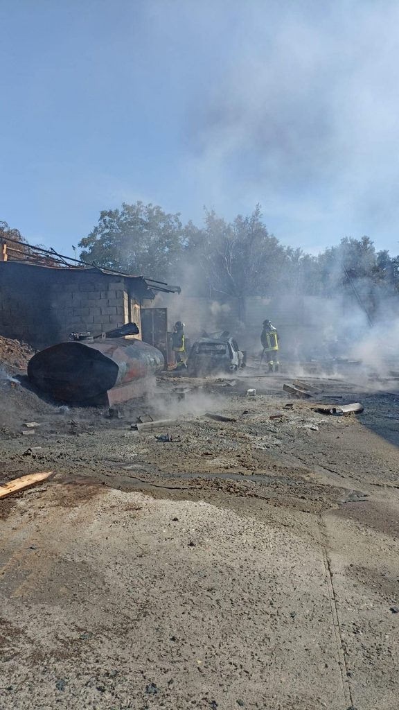 incendio frantoio san procopio