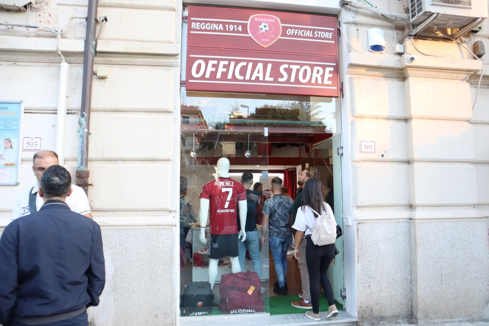 Apertura nuovo Store ufficiale Reggina