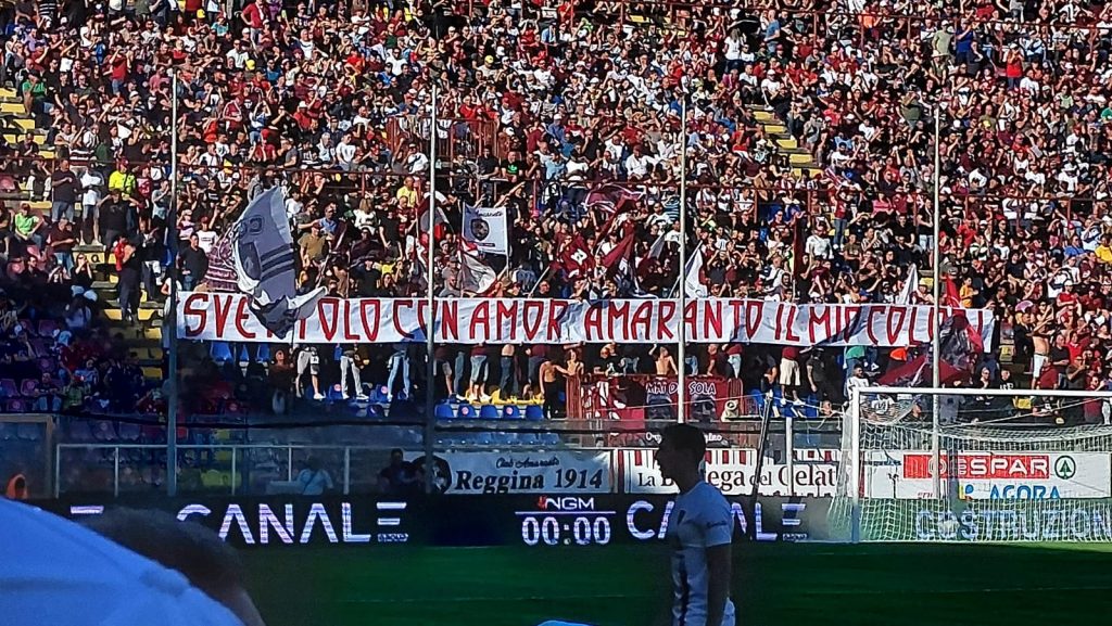 Reggina-Cosenza tifosi Granillo