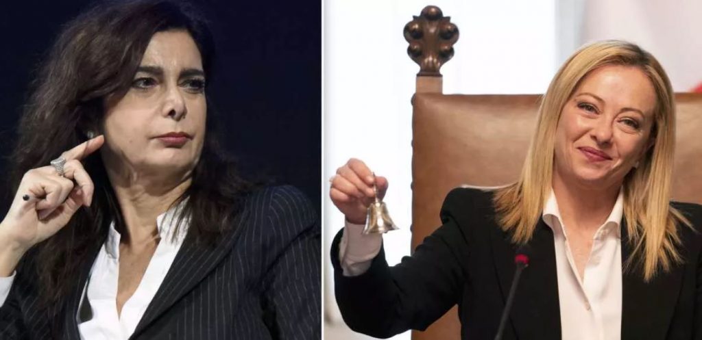 boldrini e meloni