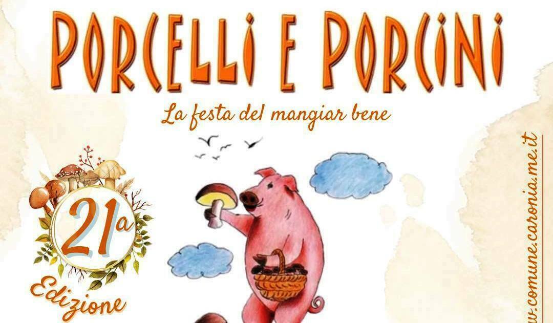 caronia sagra porcelli e porcini