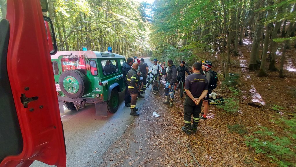 incidente ciclista aspromonte