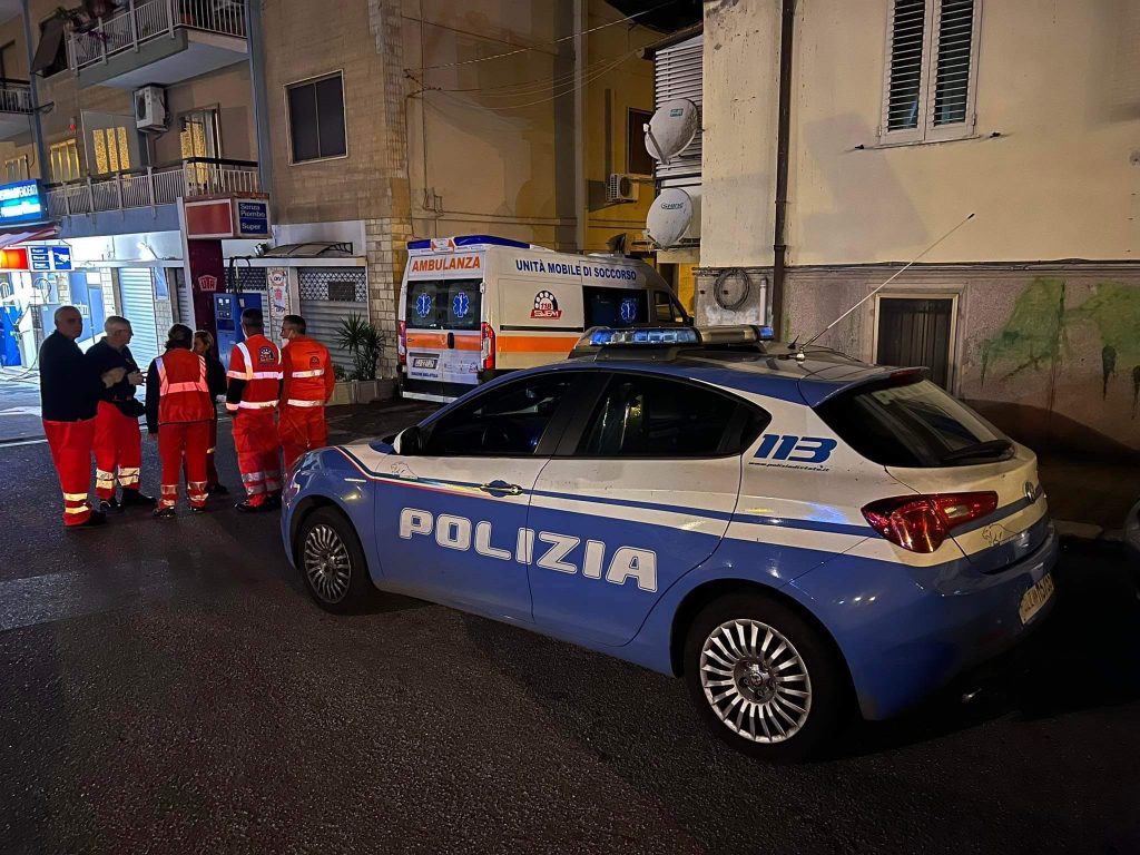 Ambulanza - Polizia notte