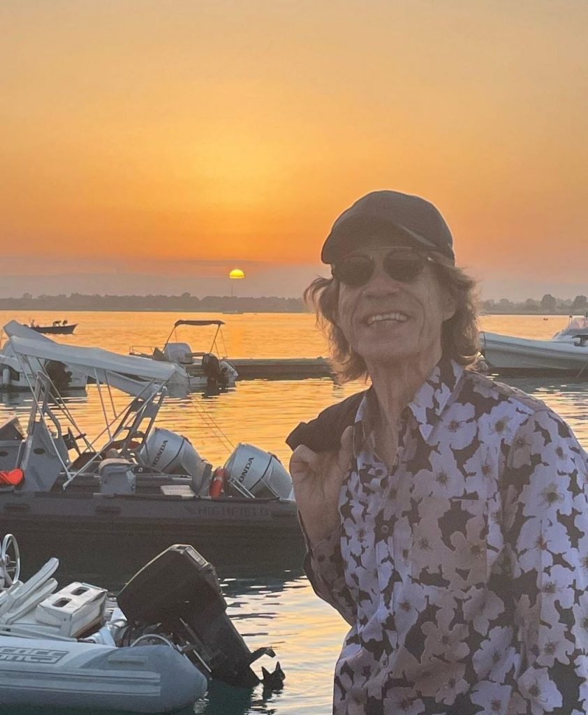 Mick Jagger in vacanza a Siracusa