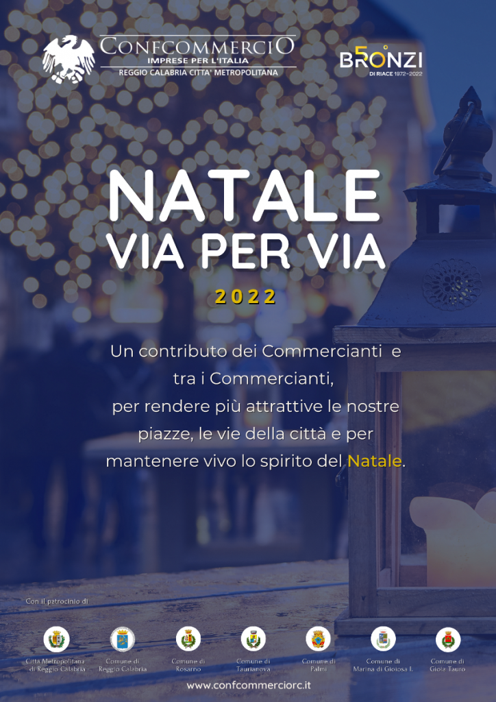 Natale via per via confcommercio reggio calabria