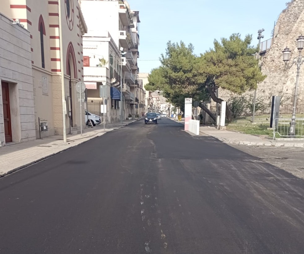 rifacimento strade Reggio Calabria