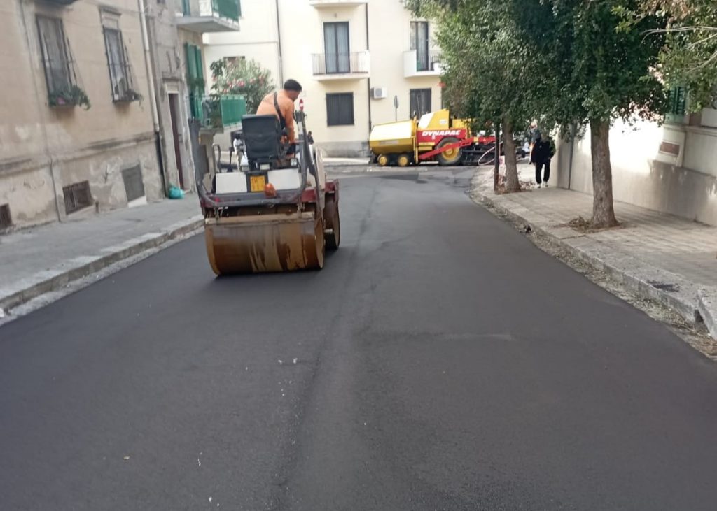 rifacimento strade Reggio Calabria
