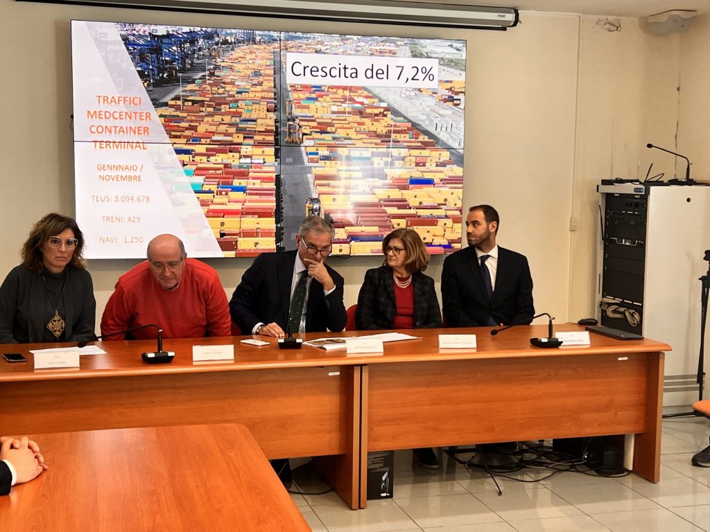 Conferenza stampa Autorità di Sistema portuale dei Mari Tirreno Meridionale e Ionio