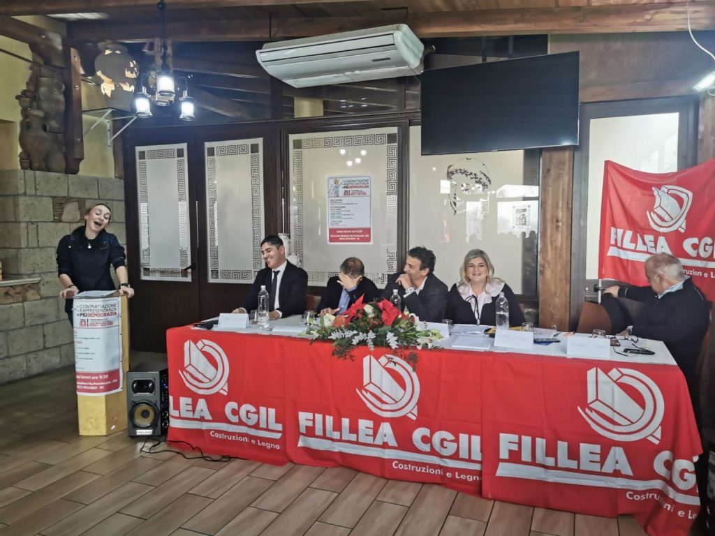 Congresso Fillea Reggio Calabria