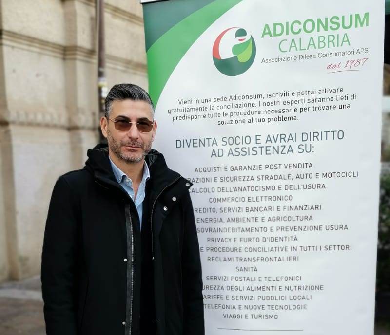 Michele Gigliotti pres. Adiconsum Calabria