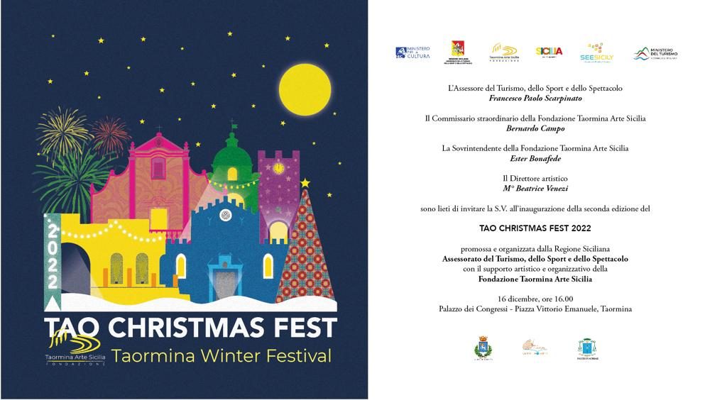 Inaugurazione Tao Christmas Festival 2022