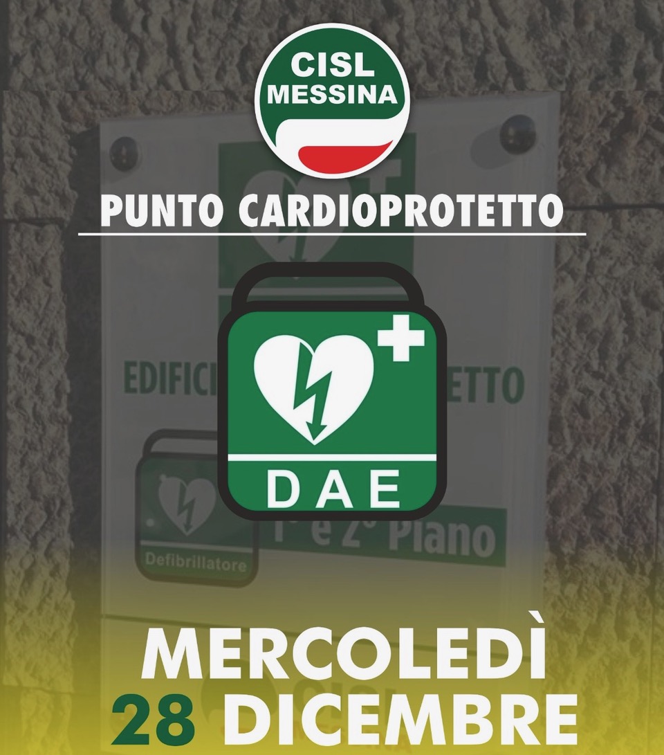 Installazione Defibrillatori CISL Messina