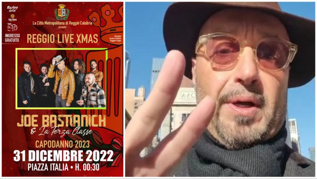 Joe Bastianich concerto Capodanno a Reggio Calabria