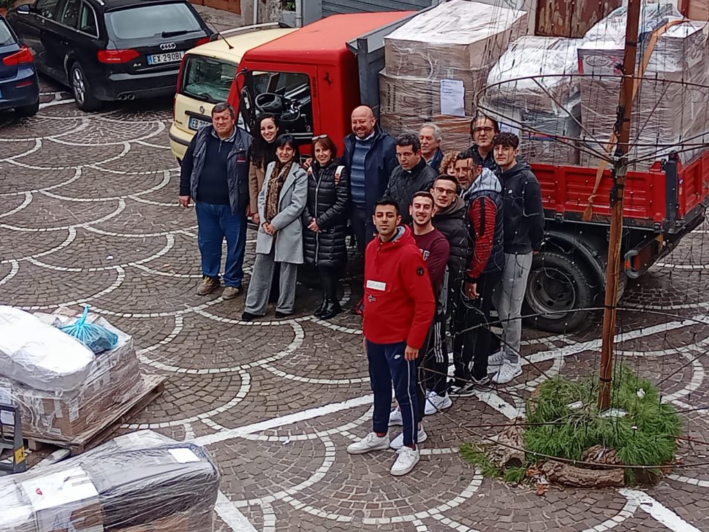 Raccolta beni verso l'Ucraina da 13 comuni siciliani