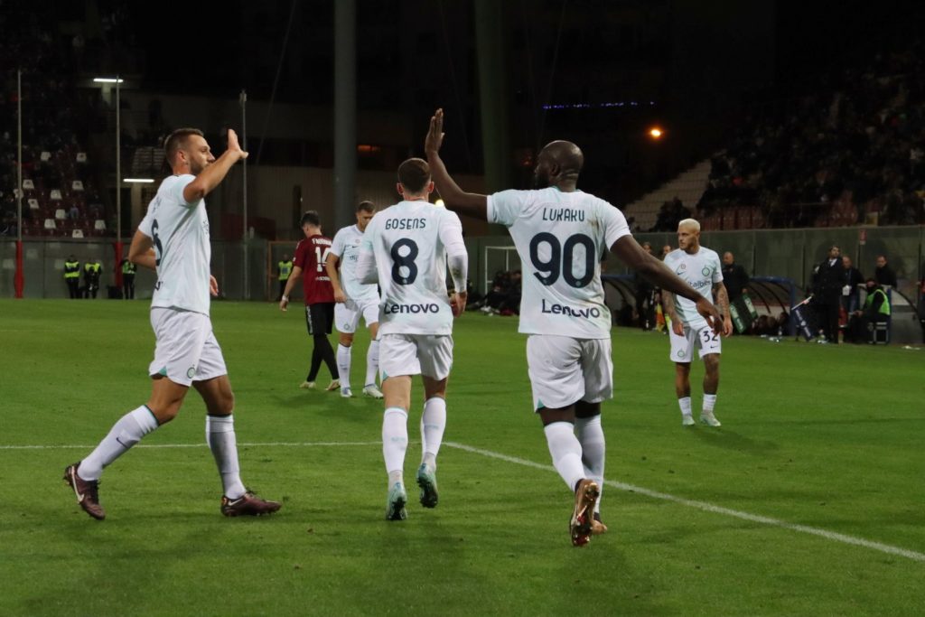 Reggina-Inter esultanza gol Lukaku