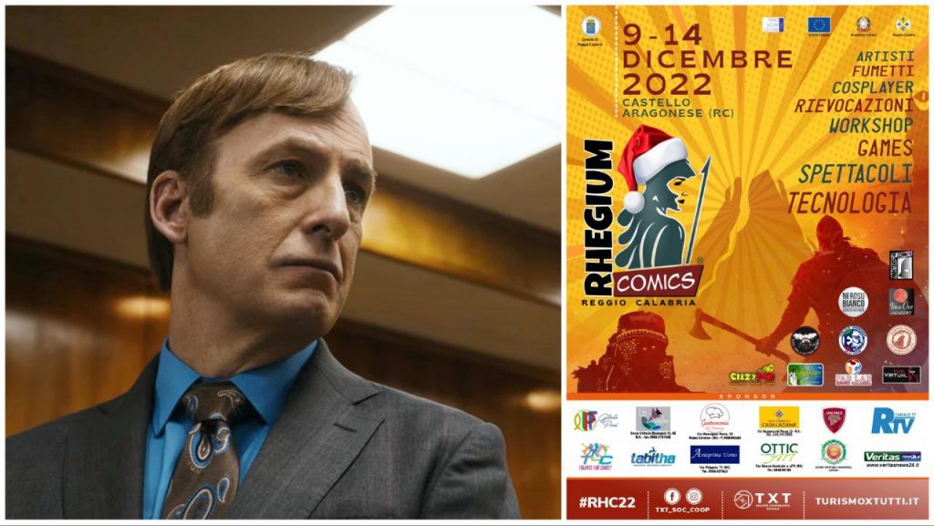 Rhegium Comics doppiatore Saul Goodman