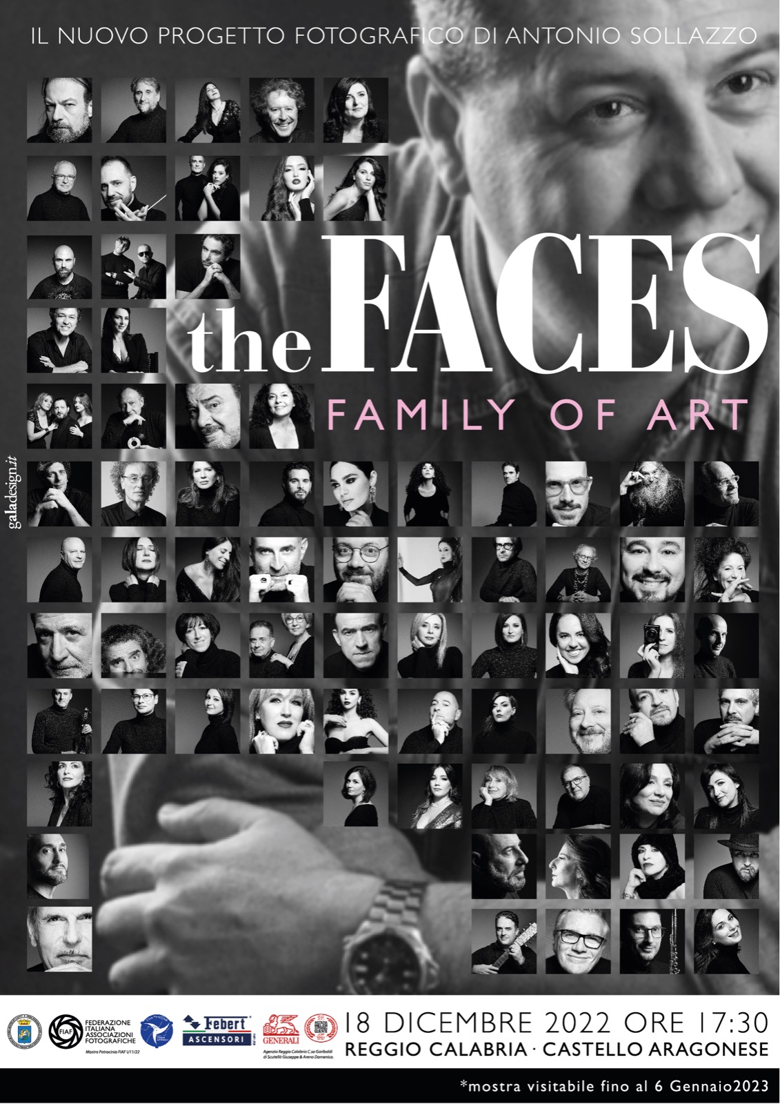 The Faces Family of Art Locandina