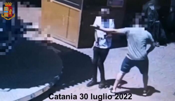 catania 30 luglio 2022 lite