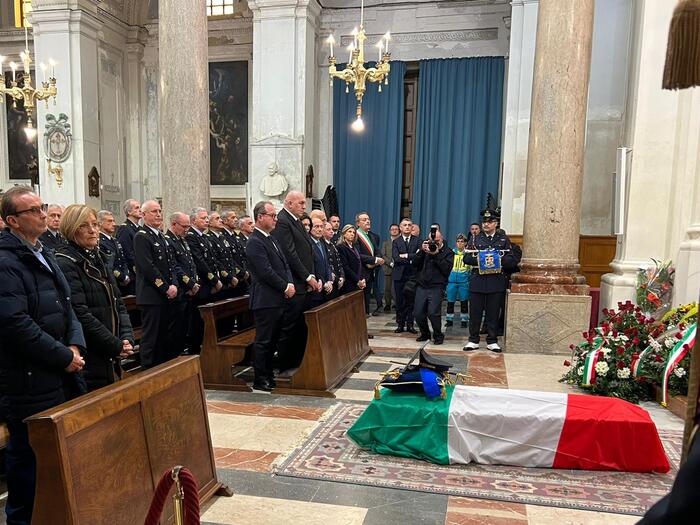 crosetto funerali pilota morto Fabio Antonio Altruda