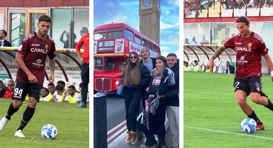 liotti e di chiara in vacanza a londra