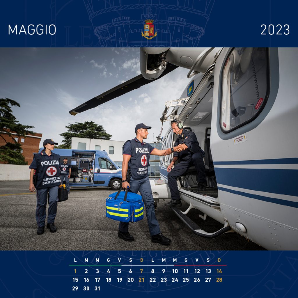 Reggio Calabria presentati i calendari 2023 della Polizia di Stato