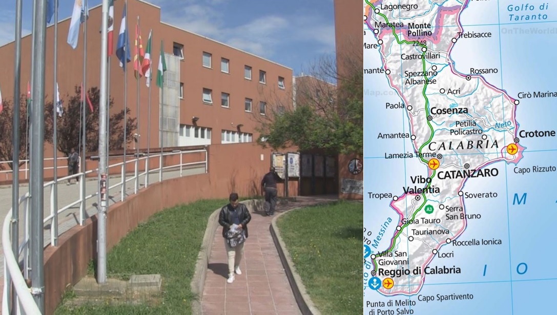 unical medicina calabria map