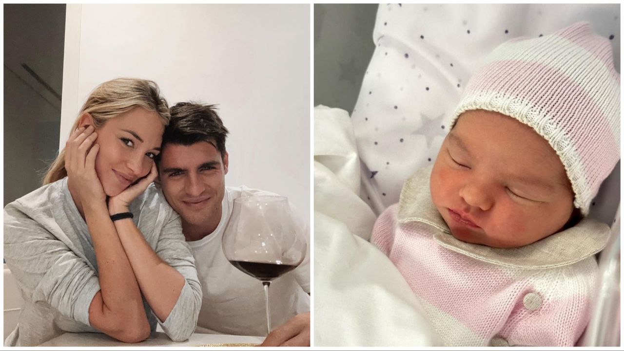 Alvaro Morata Alice Campello quarta figlia